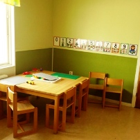 Wool wallpaper in Preschool