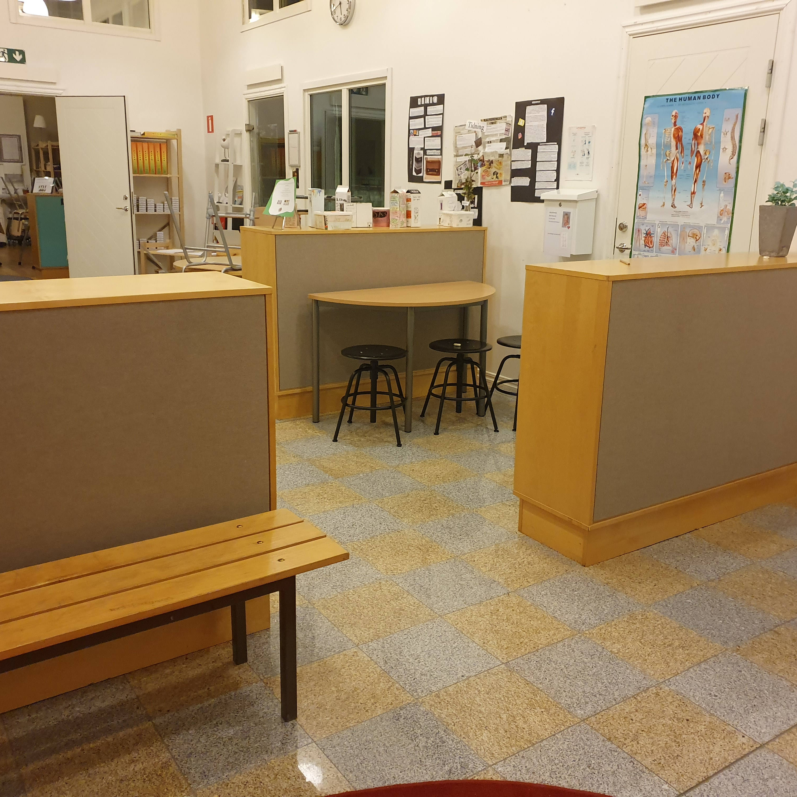 Filt på skåp
